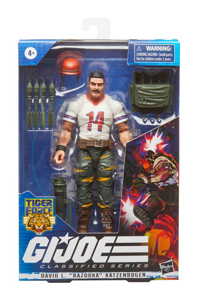 G.I. Joe: Tiger Force David L. "Bazooka" Katzenbogen (2023) 15cm Classified Series Action Figure