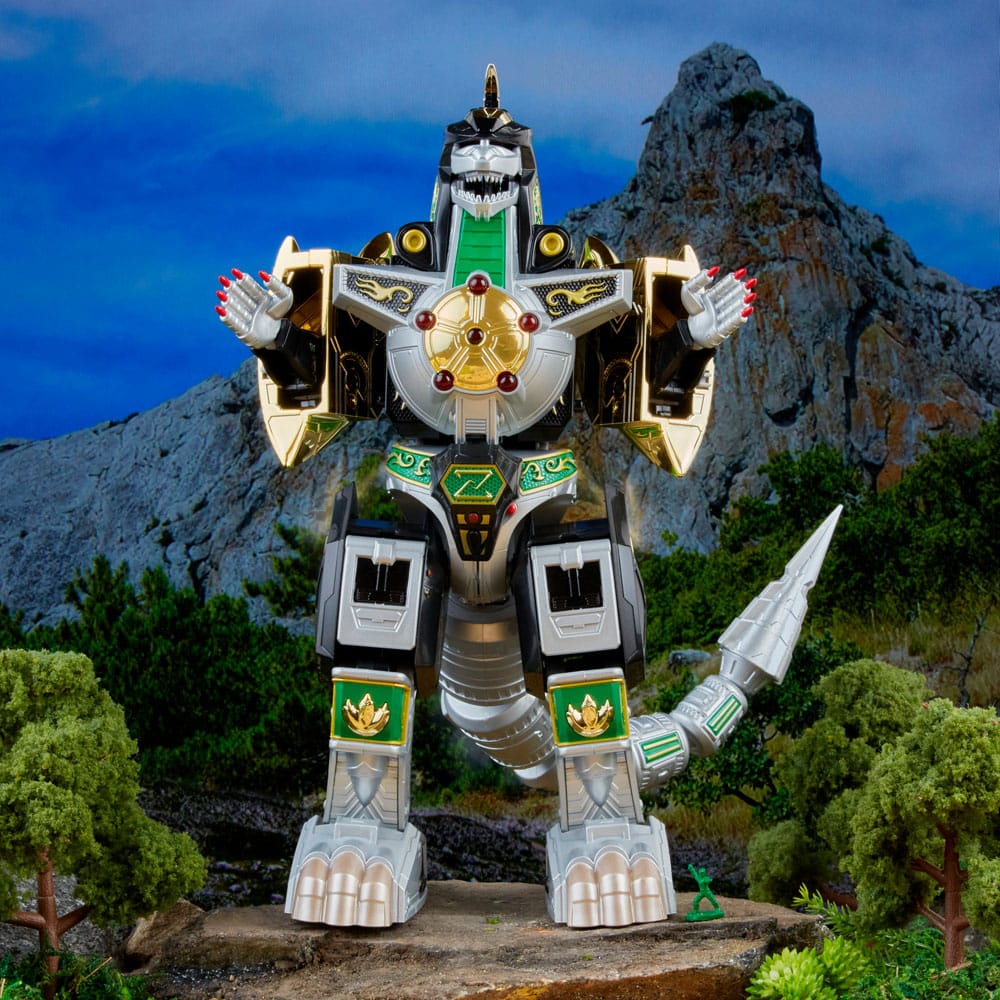 Power Rangers Z-0121 Mighty Morphin Dragonzord 25cm Lightning Collection Zord Ascension Project Action Figure