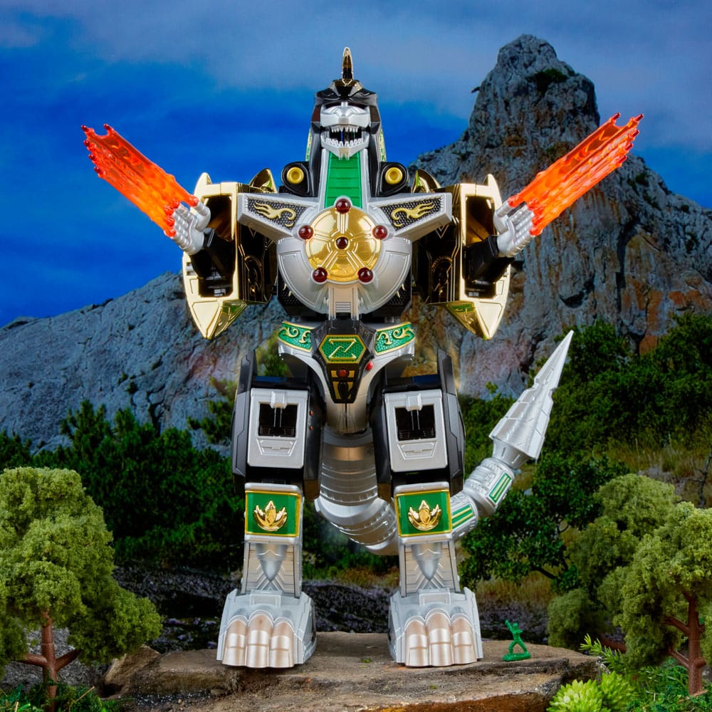 Power Rangers Z-0121 Mighty Morphin Dragonzord 25cm Lightning Collection Zord Ascension Project Action Figure