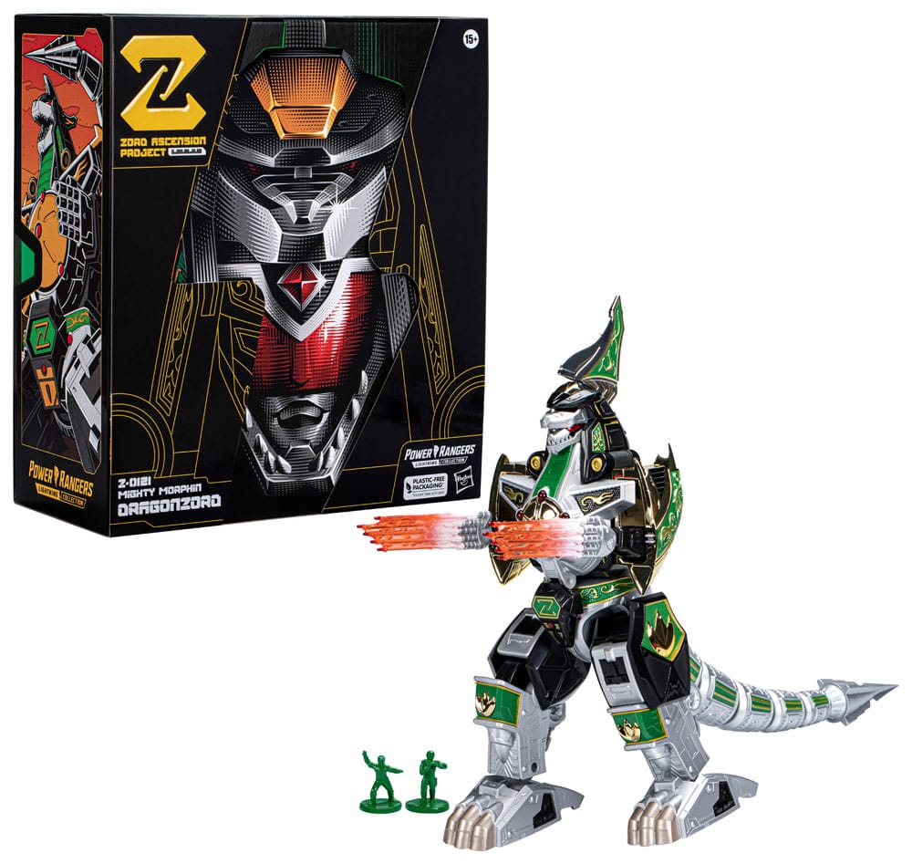 Power Rangers Z-0121 Mighty Morphin Dragonzord 25cm Lightning Collection Zord Ascension Project Action Figure