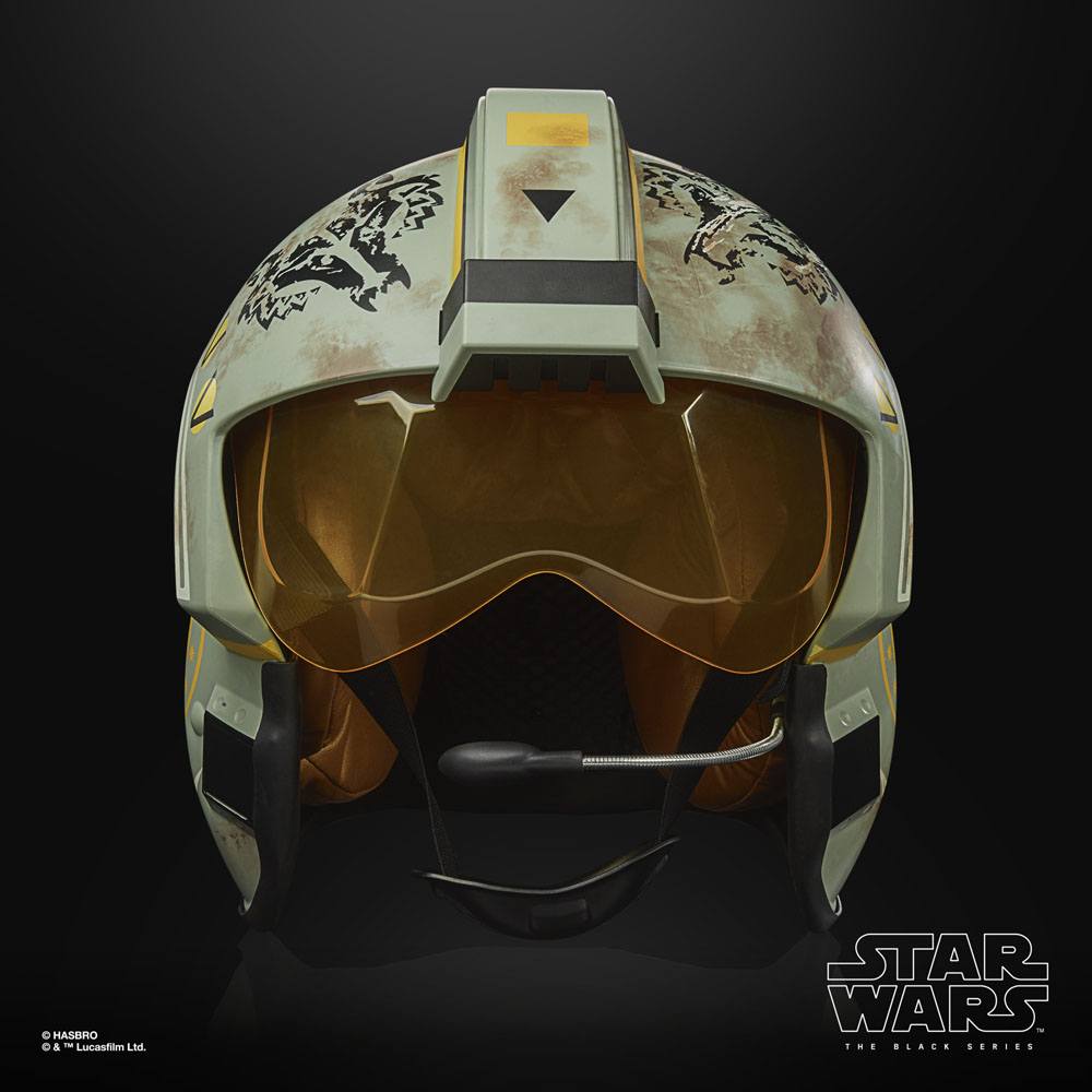 Star Wars: The Mandalorian Trapper Wolf 2023 Black Series Electronic Helmet