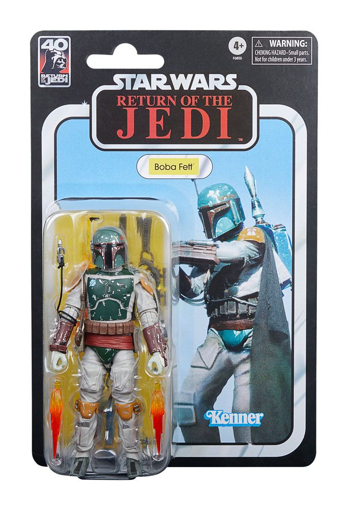 Star Wars Episode VI 40th Anniversary Boba Fett 15cm Black Series Deluxe Action Figure
