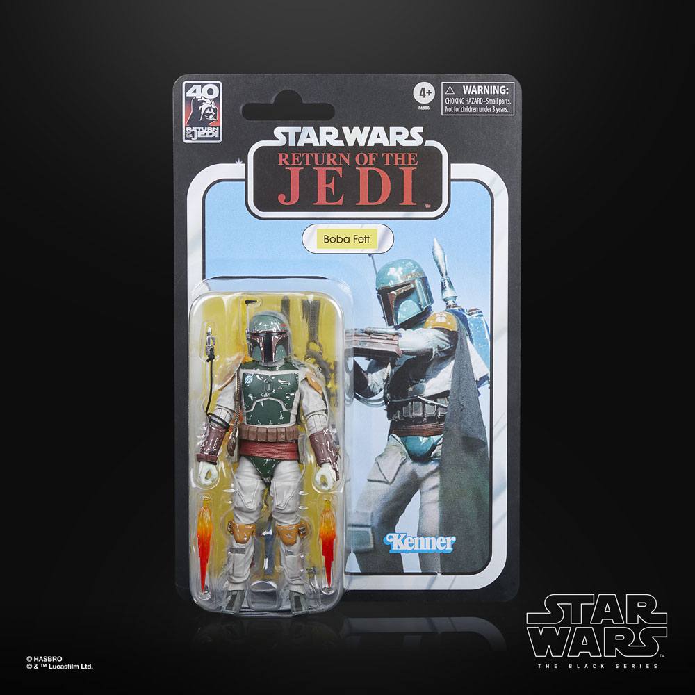 Star Wars Episode VI 40th Anniversary Boba Fett 15cm Black Series Deluxe Action Figure