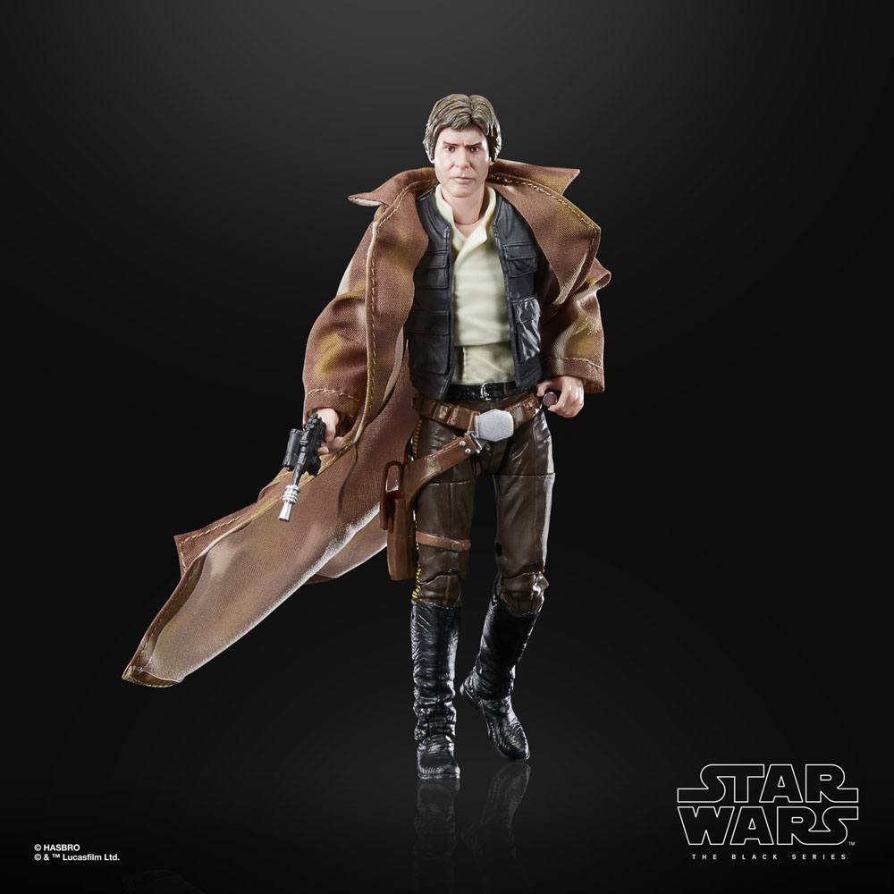 Star Wars Episode VI 40th Anniversary Black Series Han Solo (Endor) 15cm Action Figure