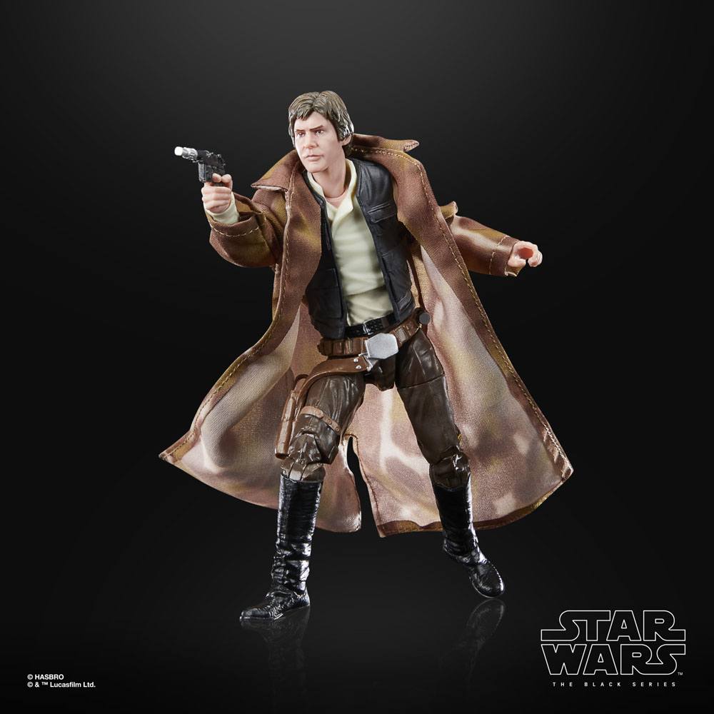 Star Wars Episode VI 40th Anniversary Black Series Han Solo (Endor) 15cm Action Figure