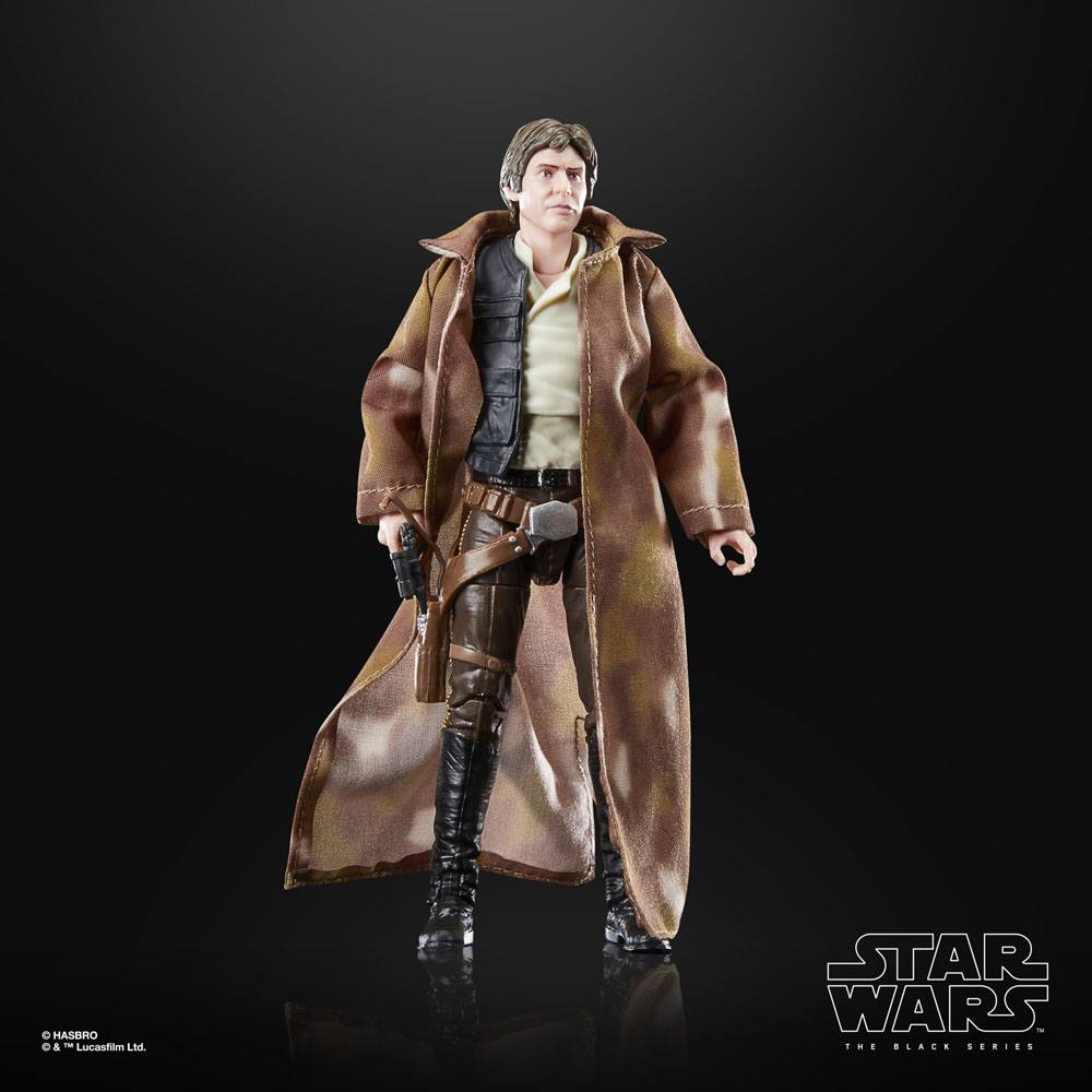 Star Wars Episode VI 40th Anniversary Black Series Han Solo (Endor) 15cm Action Figure