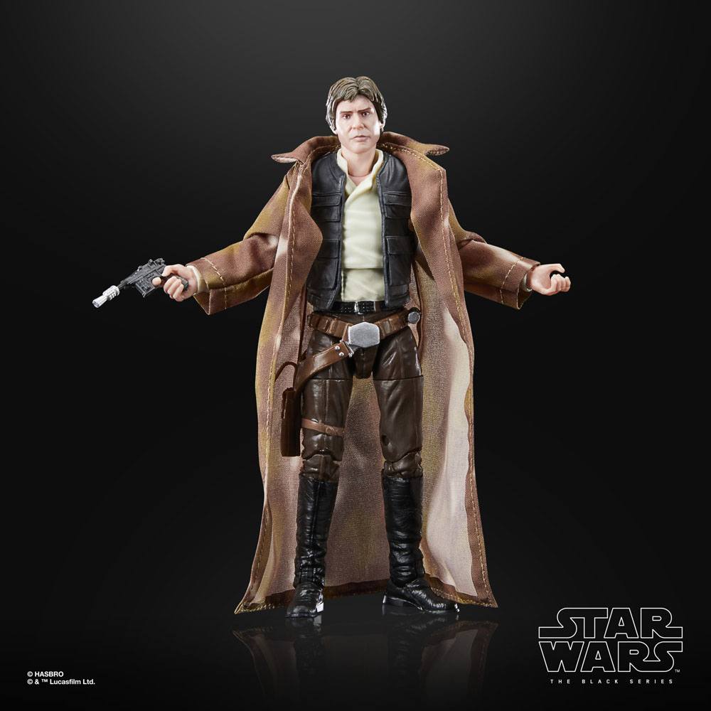 Star Wars Episode VI 40th Anniversary Black Series Han Solo (Endor) 15cm Action Figure