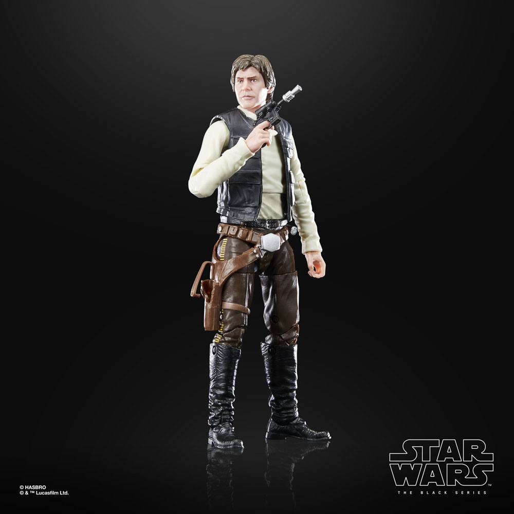 Star Wars Episode VI 40th Anniversary Black Series Han Solo (Endor) 15cm Action Figure