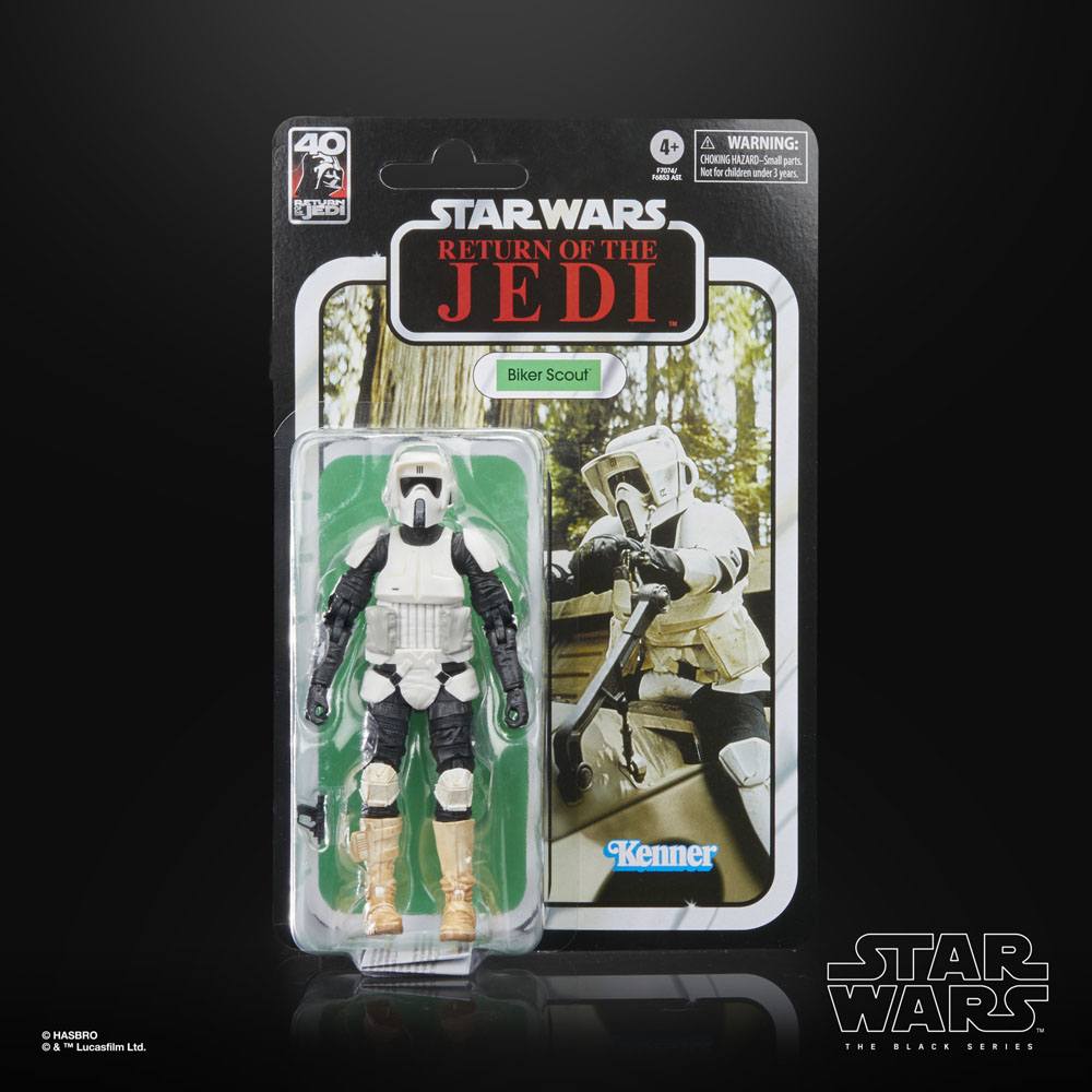 Star Wars Episode VI 40th Anniversary Black Series Biker Scout 15 cm Action Figure