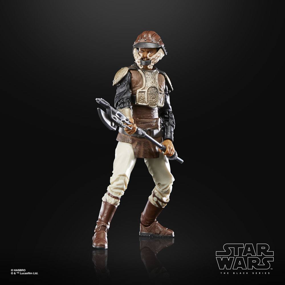 Star Wars Episode VI 40th Anniversary Black Series Lando Calrissian (Skiff Guard) 15cm Action Figure