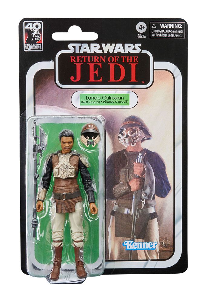 Star Wars Episode VI 40th Anniversary Black Series Lando Calrissian (Skiff Guard) 15cm Action Figure