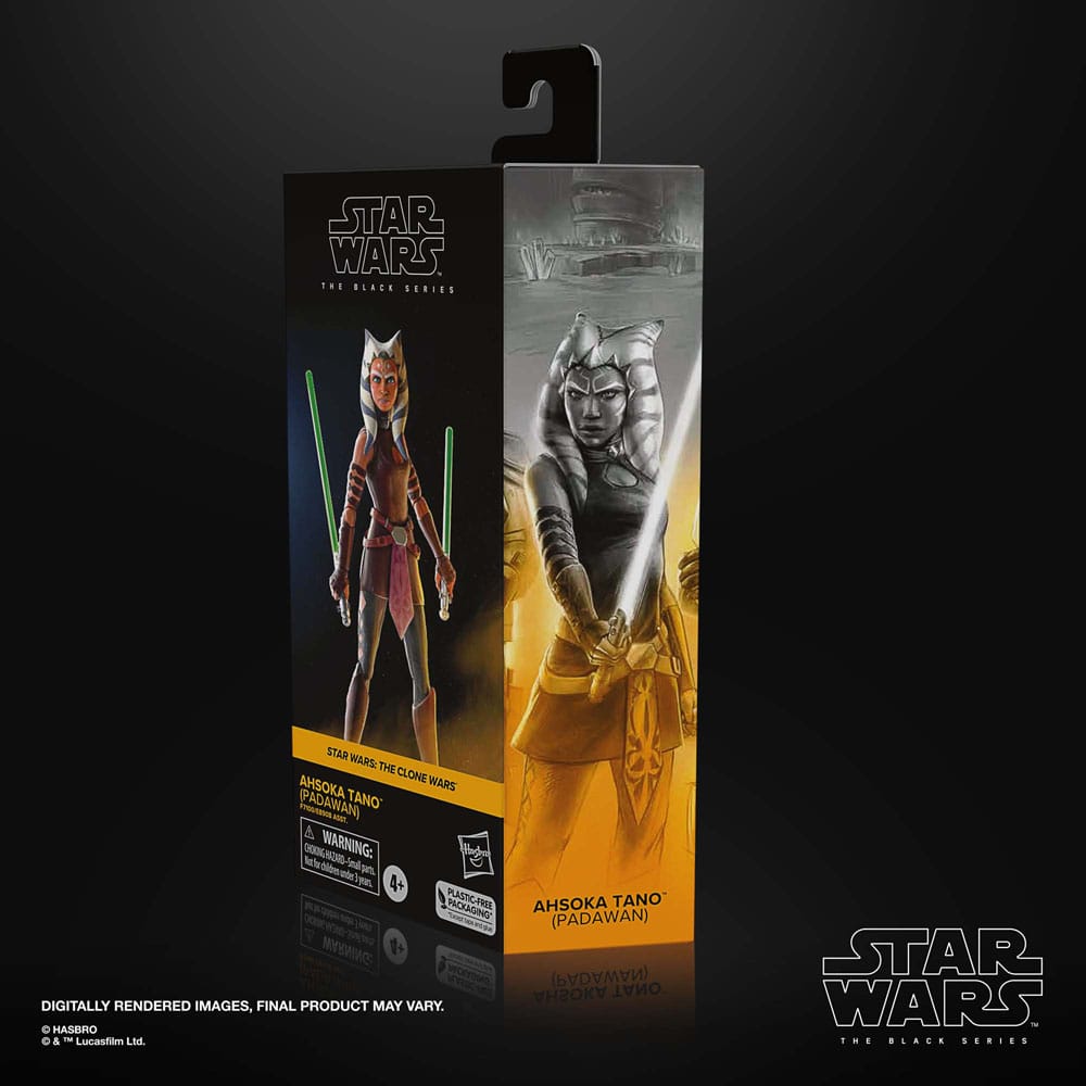 Star Wars: The Clone Wars Black Series Ahsoka Tano (Padawan) 15cm Action Figure