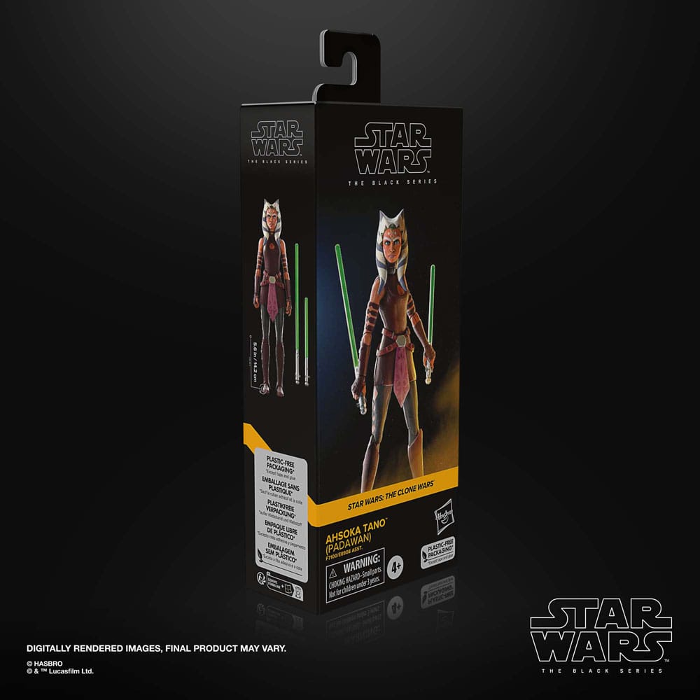 Star Wars: The Clone Wars Black Series Ahsoka Tano (Padawan) 15cm Action Figure