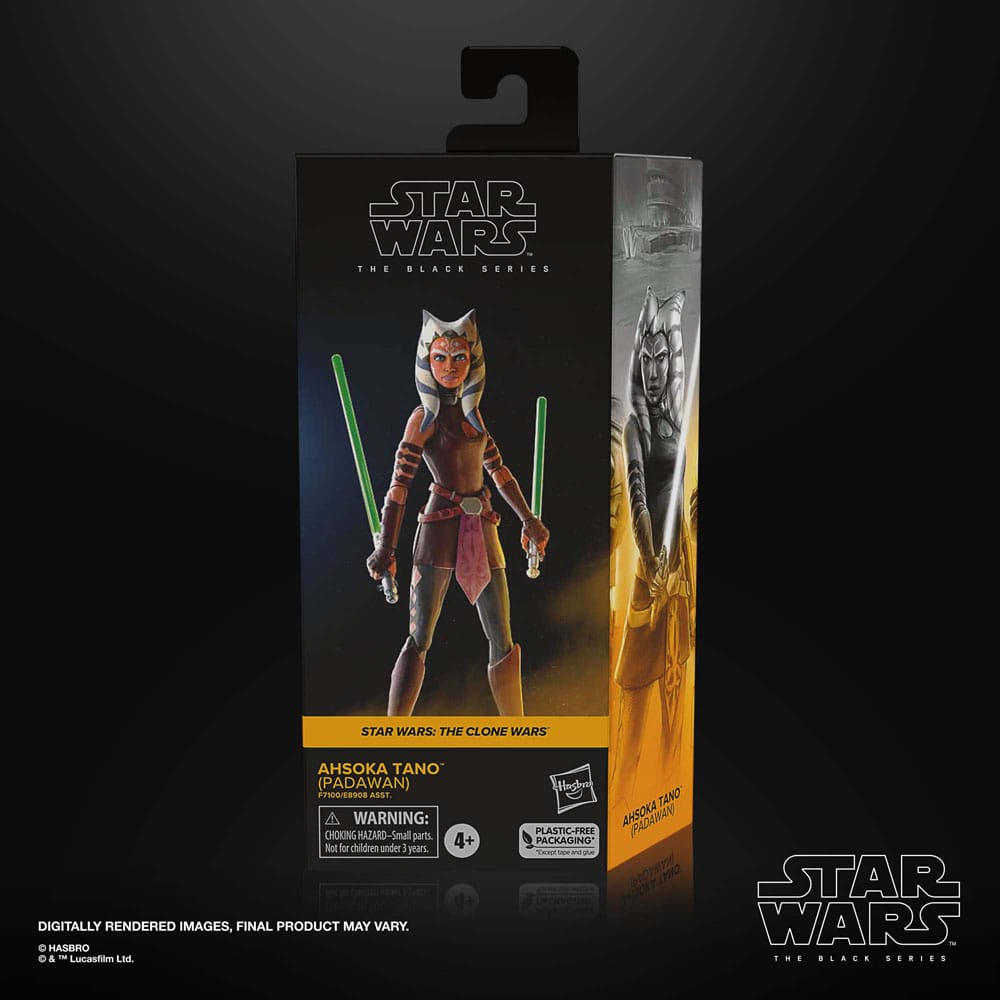 Star Wars: The Clone Wars Black Series Ahsoka Tano (Padawan) 15cm Action Figure