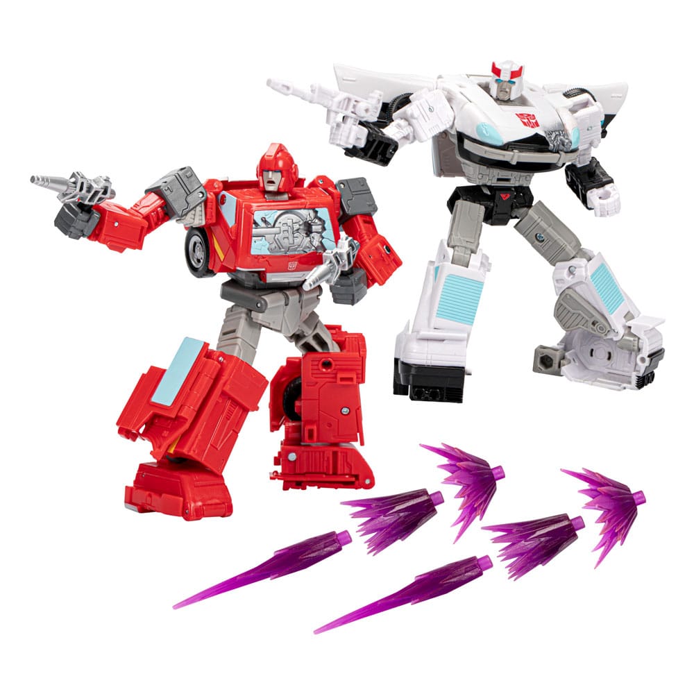 The Transformers: The Movie Buzzworthy Bumblebee Studio Series 86-24BB Ironhide (Voyager Class) & 86-20BB Prowl (Deluxe Class) Action Figure 2-Pack