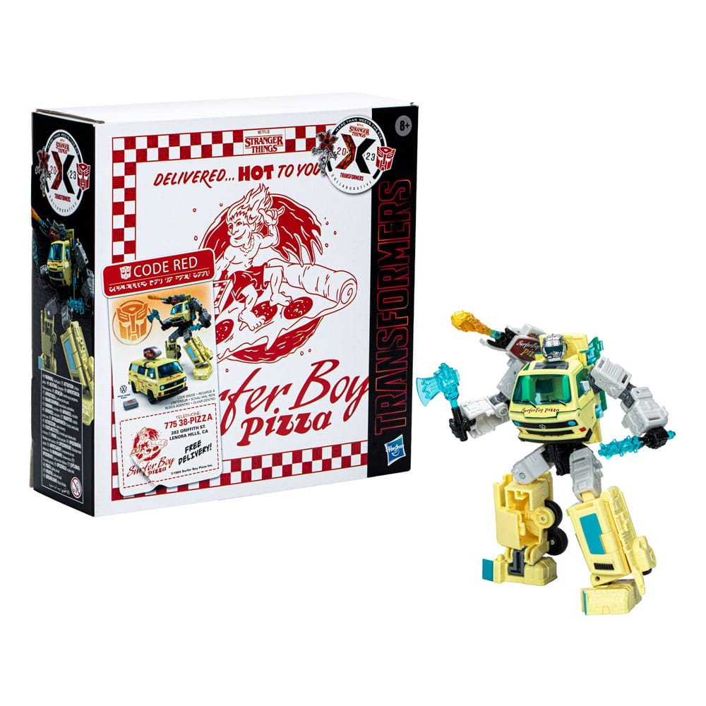Stranger Things x Transformers Code Red Action Figure