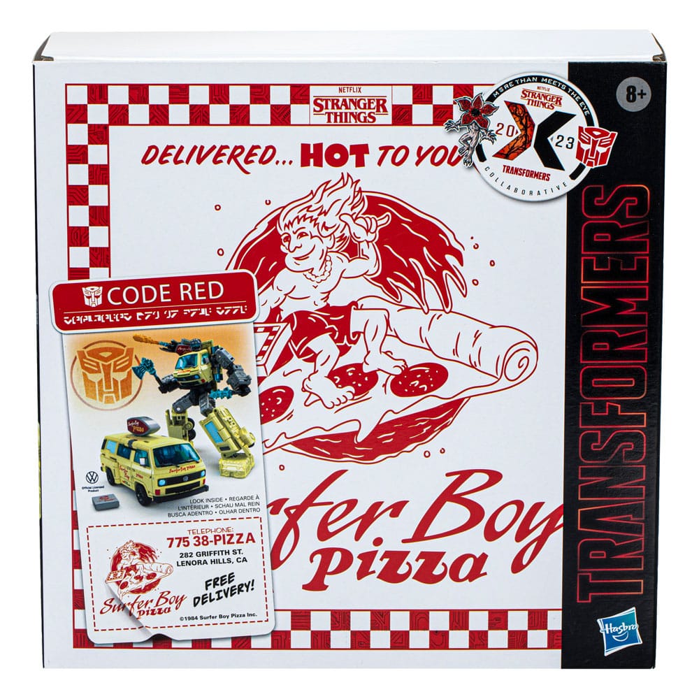 Stranger Things x Transformers Code Red Action Figure