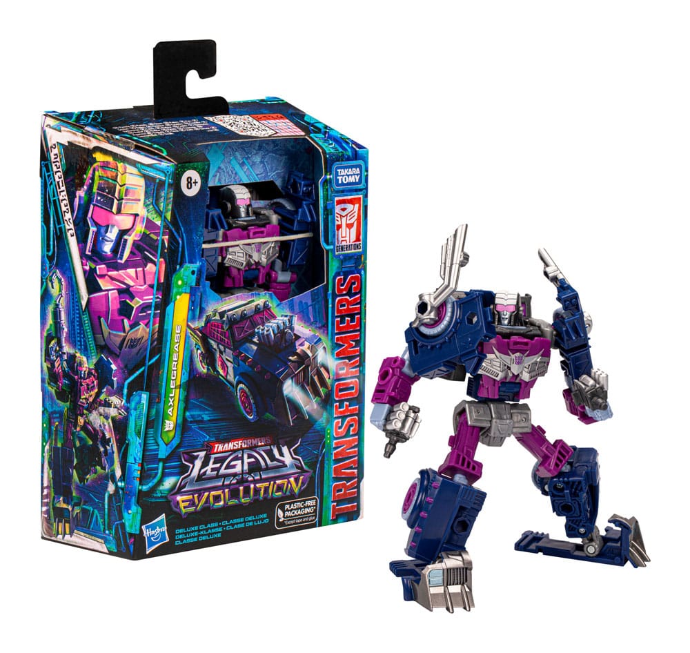 Transformers Generations Legacy Evolution Deluxe Class Axlegrease 14cm Action Figure