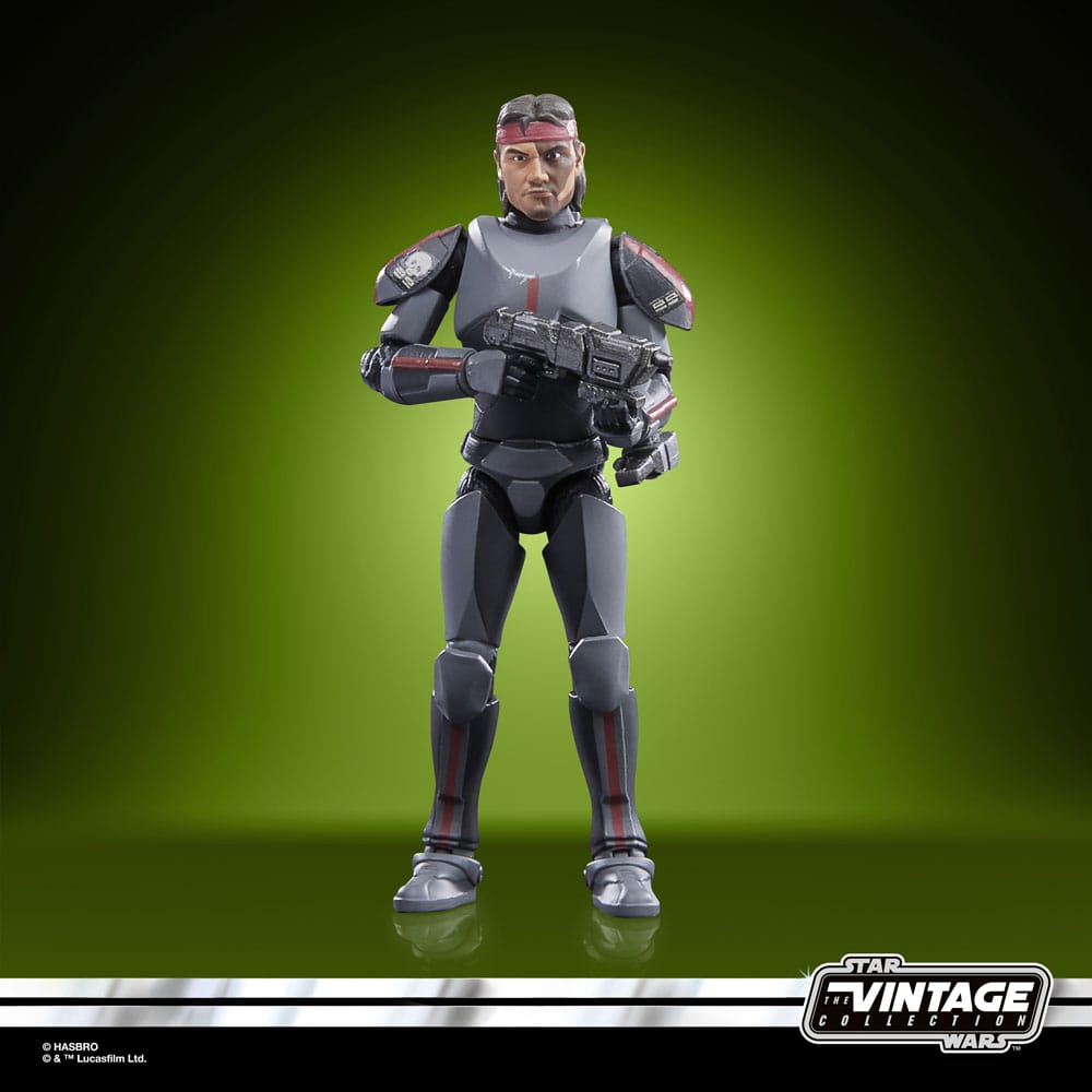 Star Wars: The Bad Batch Vintage Collection Hunter 10cm Action Figure