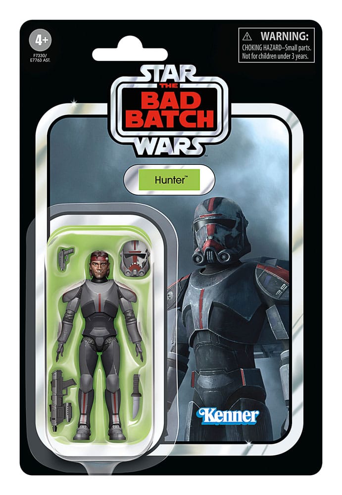 Star Wars: The Bad Batch Vintage Collection Hunter 10cm Action Figure