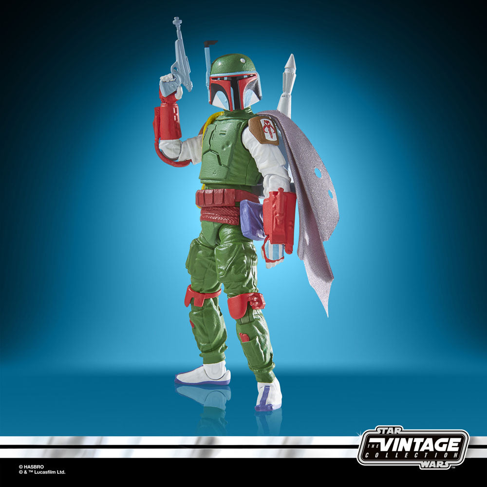 Star Wars: The Empire Strikes Back Vintage Collection Boba Fett (Vintage Comic Art) 10cm Action Figure
