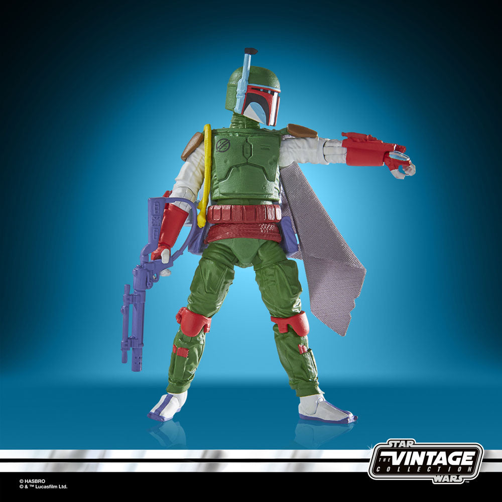 Star Wars: The Empire Strikes Back Vintage Collection Boba Fett (Vintage Comic Art) 10cm Action Figure
