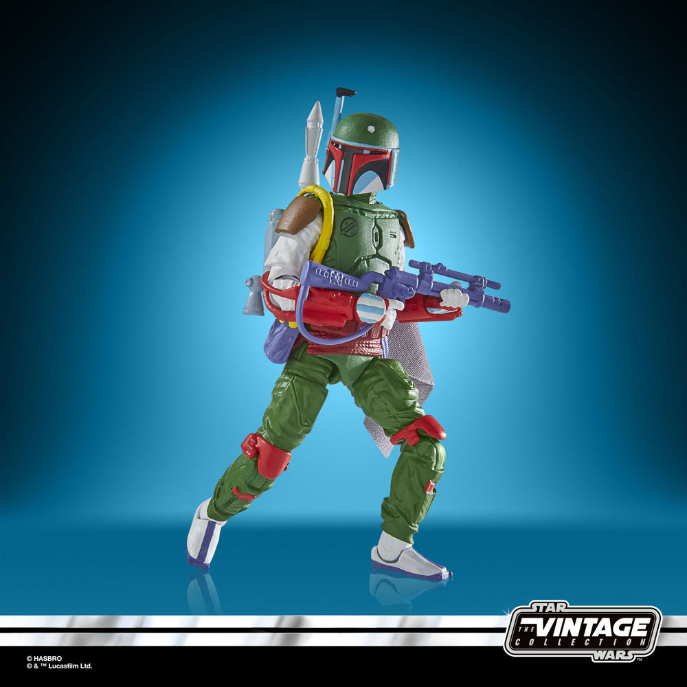Star Wars: The Empire Strikes Back Vintage Collection Boba Fett (Vintage Comic Art) 10cm Action Figure