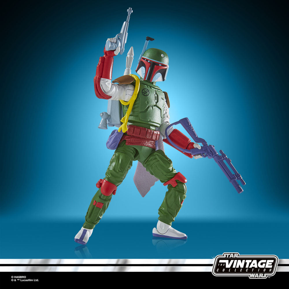 Star Wars: The Empire Strikes Back Vintage Collection Boba Fett (Vintage Comic Art) 10cm Action Figure