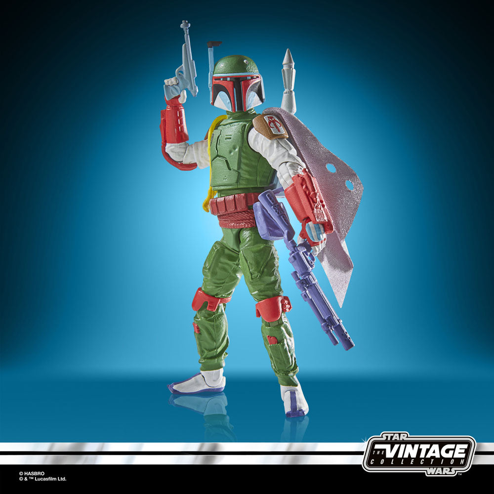 Star Wars: The Empire Strikes Back Vintage Collection Boba Fett (Vintage Comic Art) 10cm Action Figure
