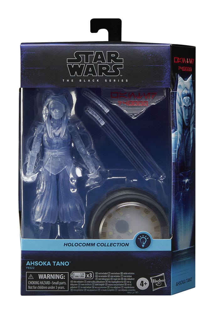Star Wars Ahsoka Tano 15cm Black Series Holocomm Collection Action Figure