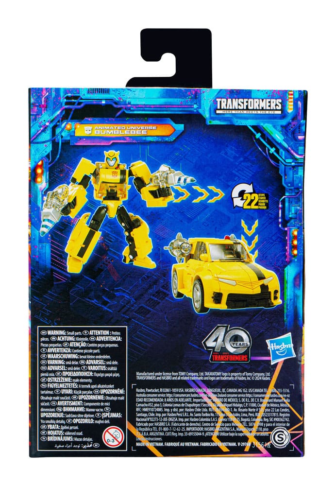 Transformers Generations Legacy United Animated Universe Bumblebee 14 cm Deluxe Class Action Figure