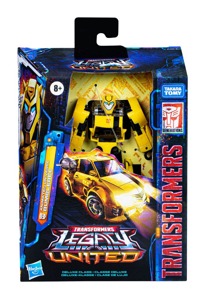 Transformers Generations Legacy United Animated Universe Bumblebee 14 cm Deluxe Class Action Figure