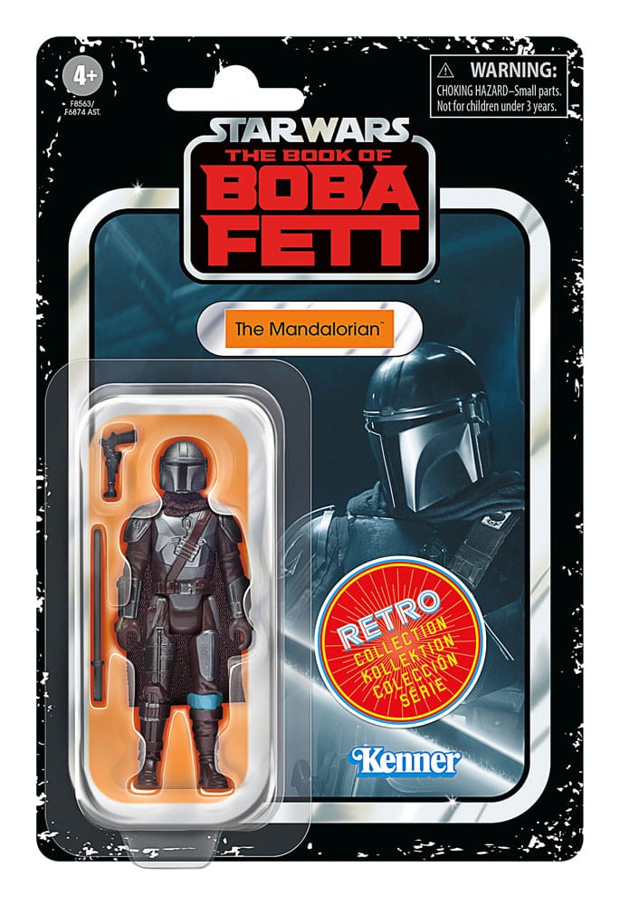 Star Wars The Book of Boba Fett Retro Collection The Mandalorian 10cm Action Figure