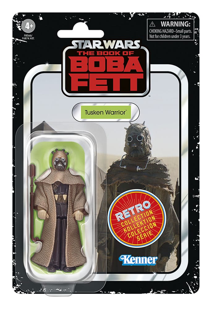 Star Wars The Book of Boba Fett Retro Collection Tusken Warrior 10cm Action Figure