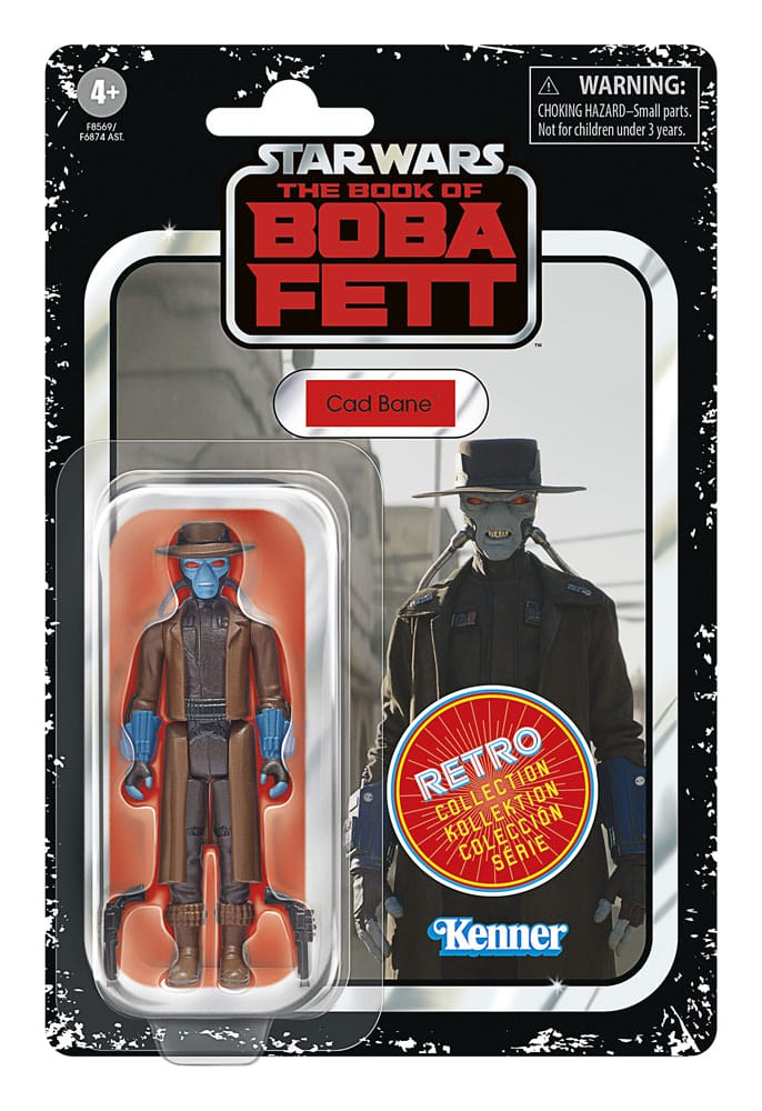 Star Wars The Book of Boba Fett Retro Collection Cad Bane 10cm Action Figure