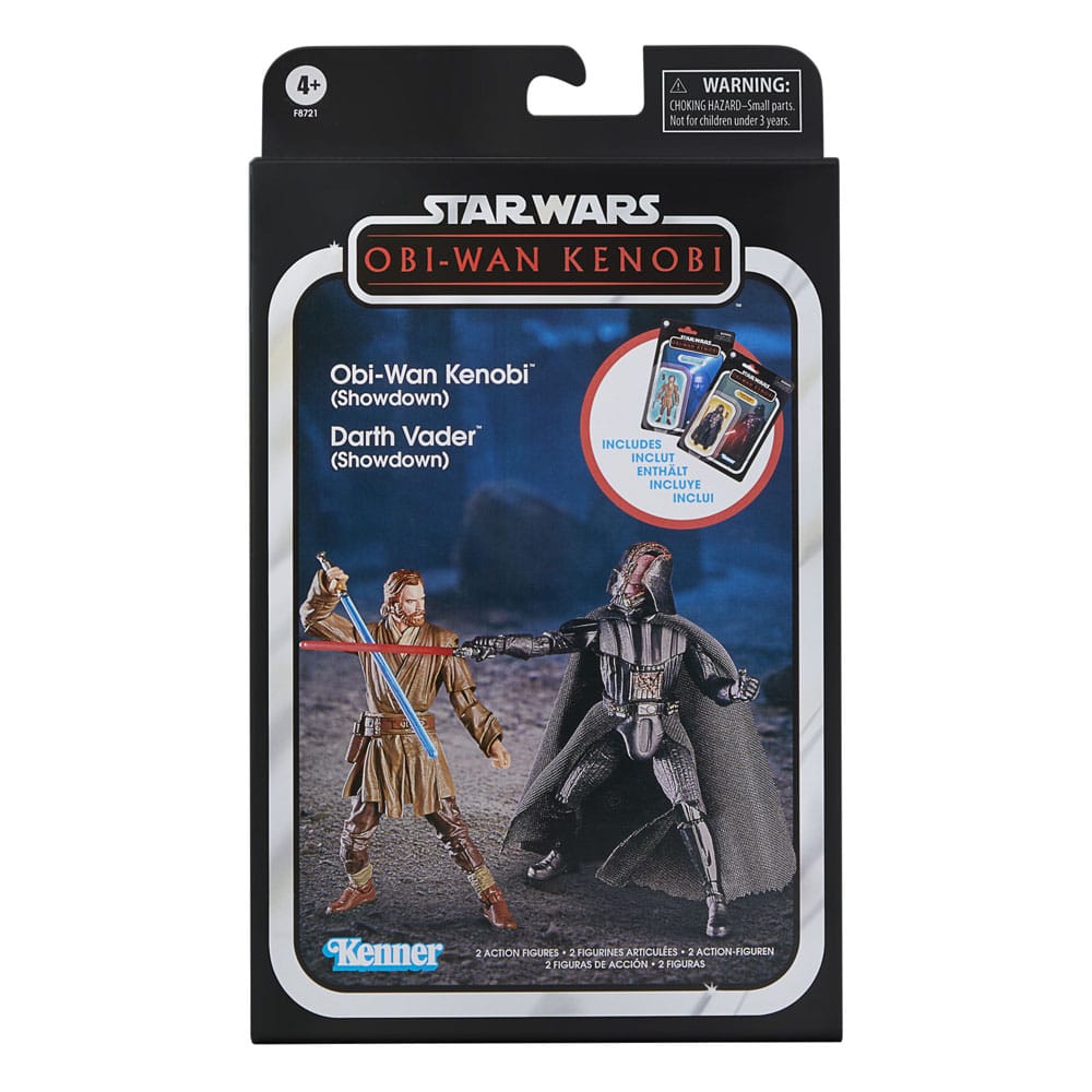 Star Wars: Obi-Wan Kenobi Vintage Collection Darth Vader (Showdown) & Obi-Wan Kenobi (Showdown) 10 cm Action Figure 2-Pack