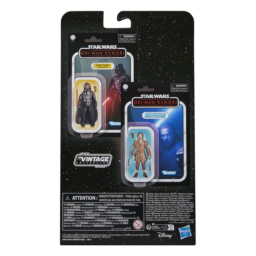 Star Wars: Obi-Wan Kenobi Vintage Collection Darth Vader (Showdown) & Obi-Wan Kenobi (Showdown) 10 cm Action Figure 2-Pack