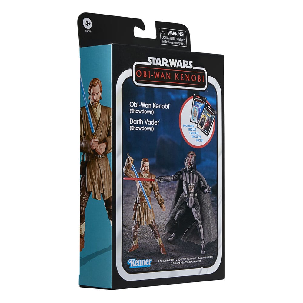 Star Wars: Obi-Wan Kenobi Vintage Collection Darth Vader (Showdown) & Obi-Wan Kenobi (Showdown) 10 cm Action Figure 2-Pack