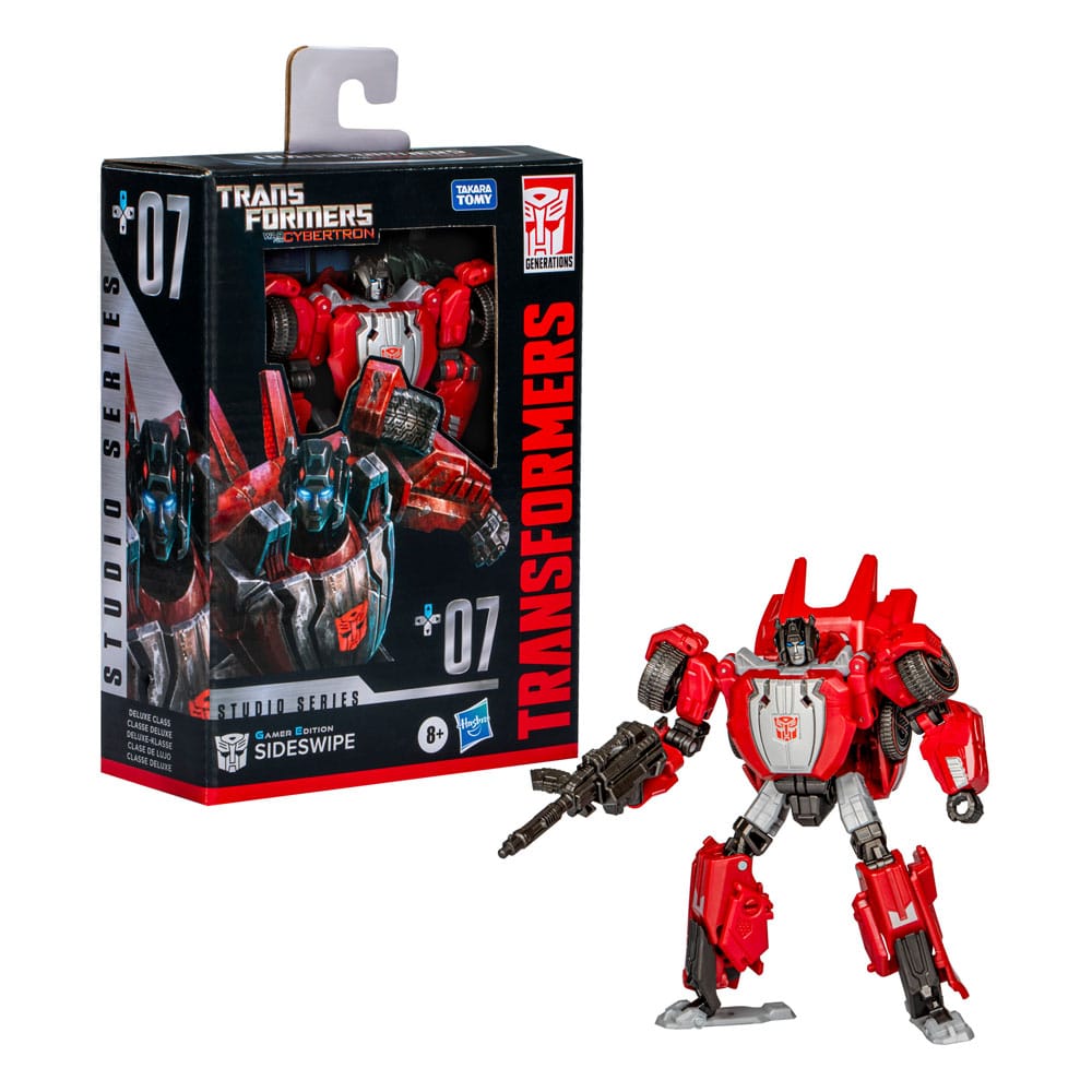 Transformers: War for Cybertron Generations Gamer Edition Sideswipe Studio Series 11 cm Deluxe Class Action Figure