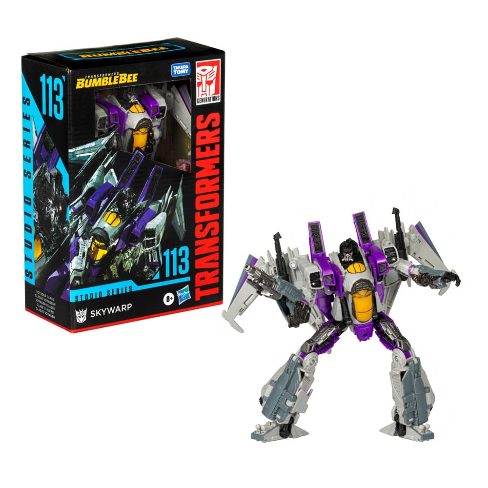Transformers: Bumblebee Studio Series Voyager Class Skywarp 17 cm Action Figure