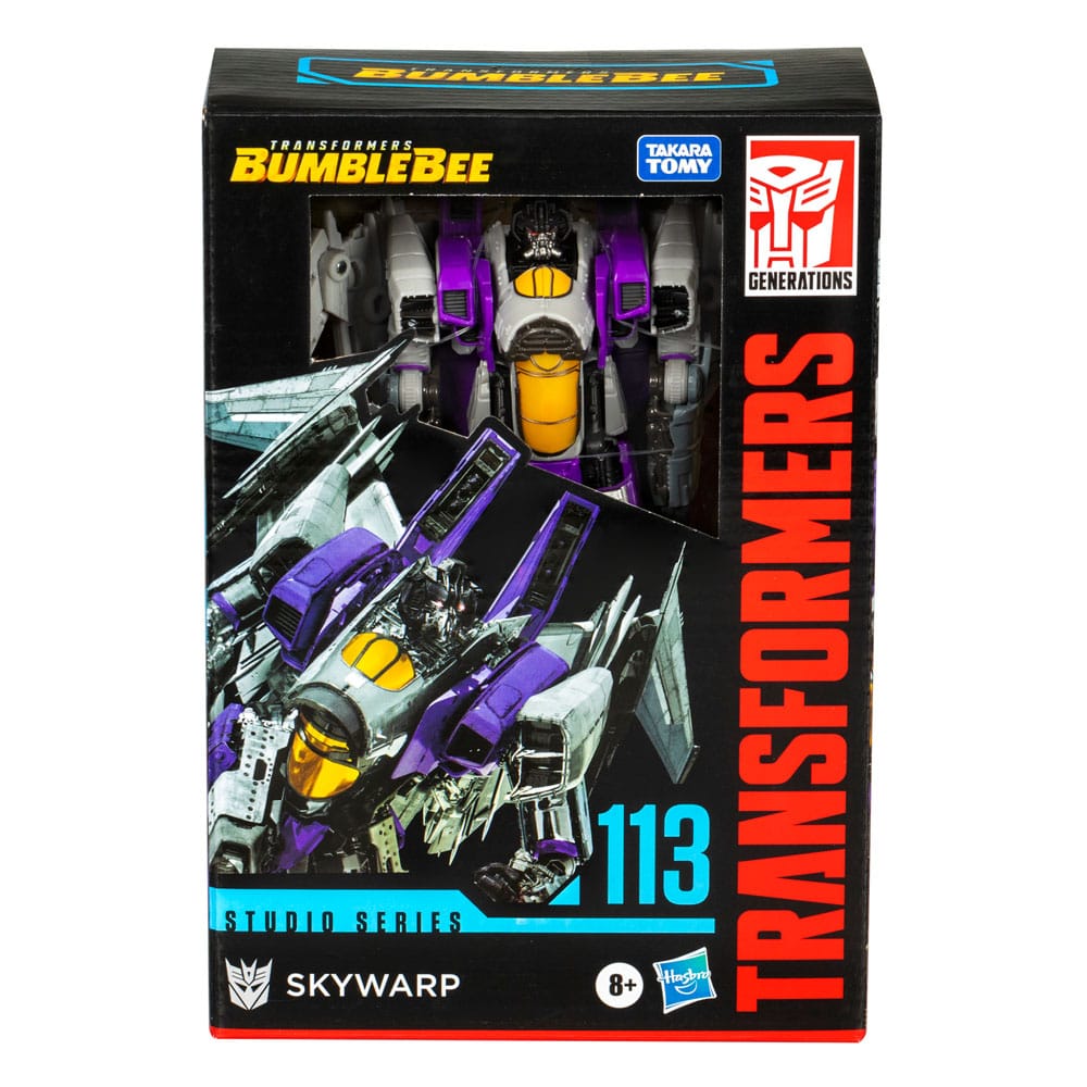 Transformers: Bumblebee Studio Series Voyager Class Skywarp 17 cm Action Figure