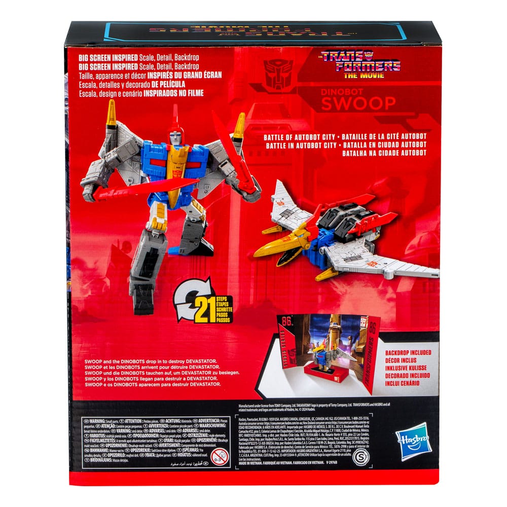 The Transformers: The Movie Studio Series Leader Class Dinobot Swoop 22 cm Action Figure