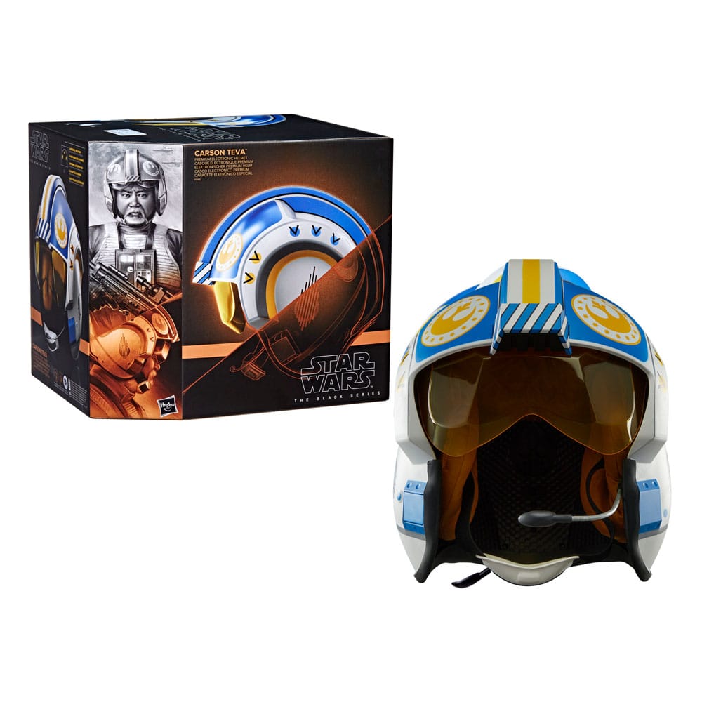 Star Wars The Mandalorian Carson Teva Black Series Electronic Helmet