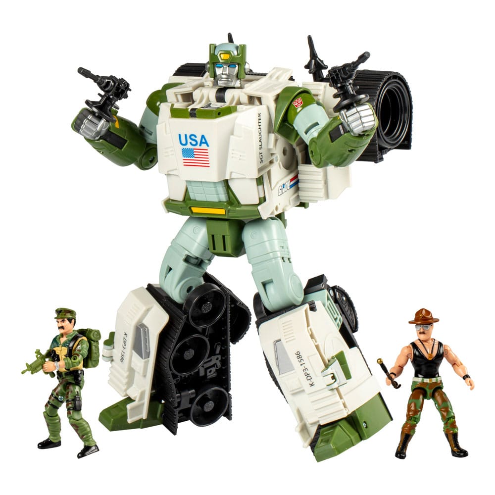 Transformers x G.I. Joe Autobot Kup Triple T 23 cm Action Figure