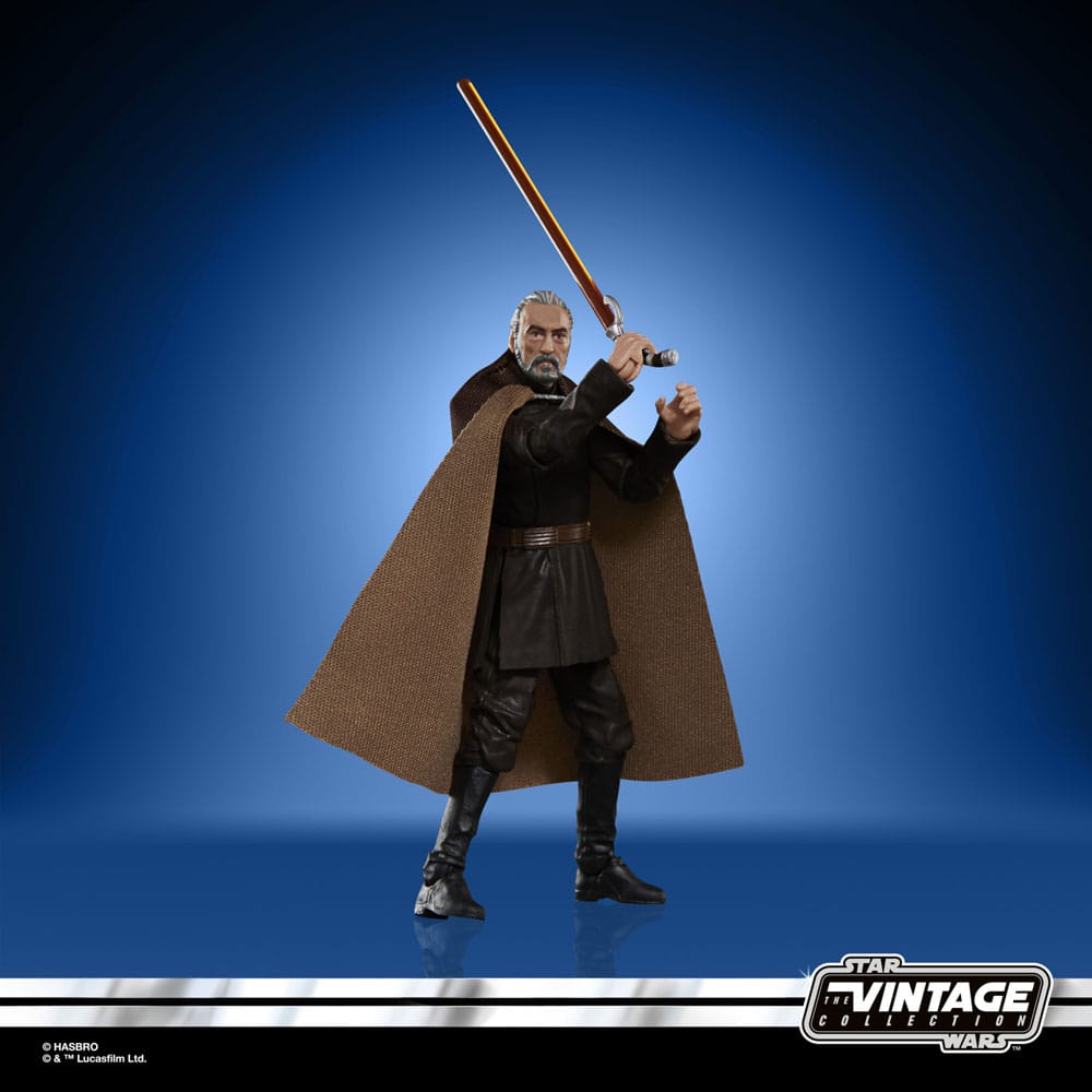 Star Wars Attack of the Clones Count Dooku 10cm Vintage Collection Action Figure