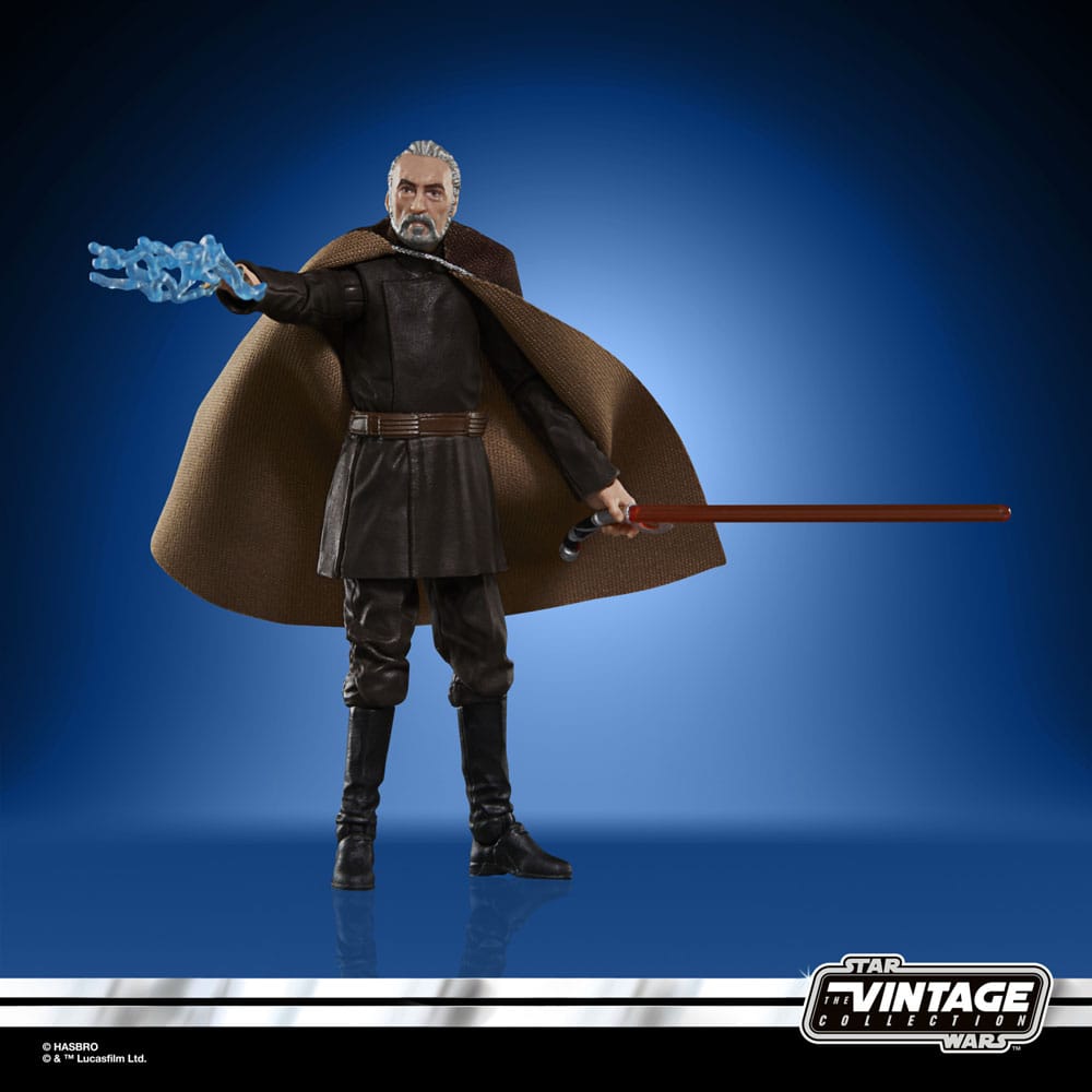 Star Wars Attack of the Clones Count Dooku 10cm Vintage Collection Action Figure