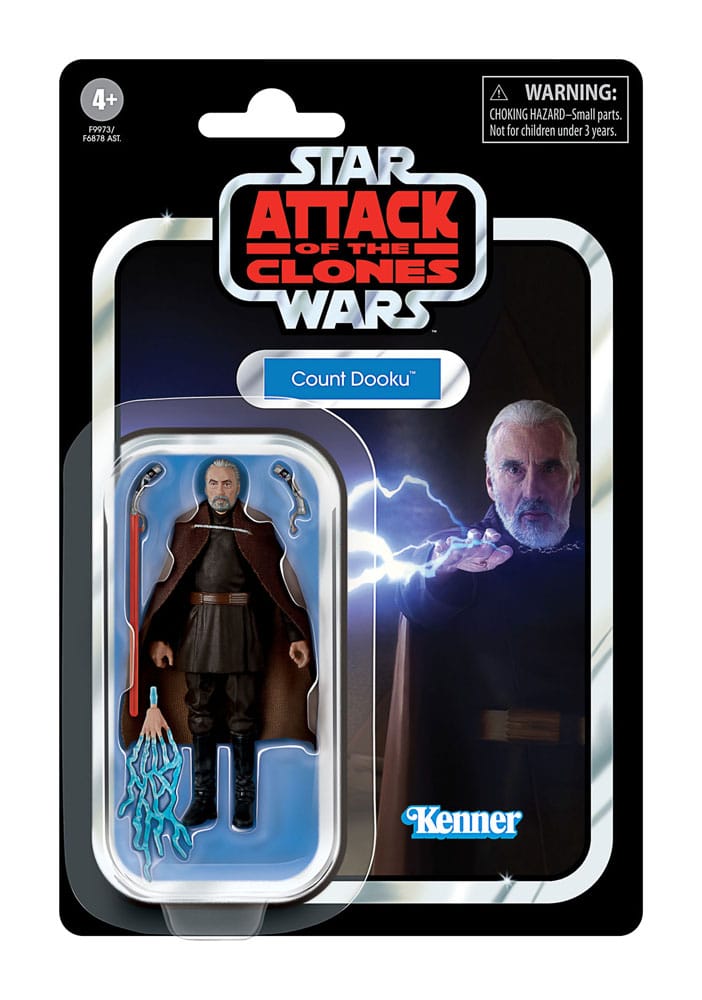 Star Wars Attack of the Clones Count Dooku 10cm Vintage Collection Action Figure