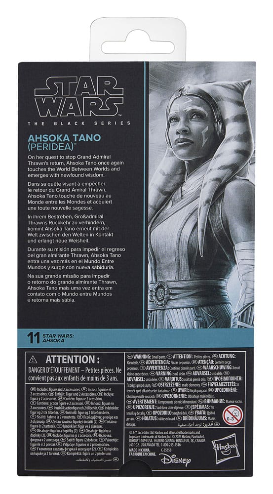 Star Wars:The Mandalorian Ahsoka Tano (Peridea) 15 cm Black Series Action Figure