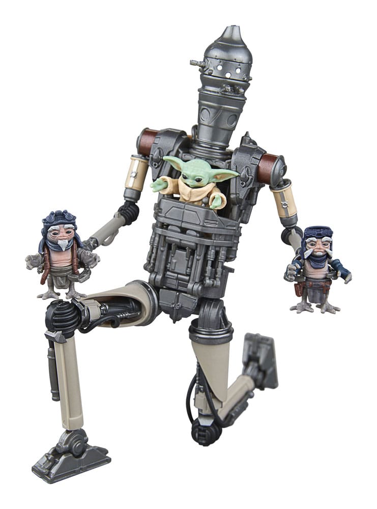 Star Wars: The Mandalorian IG-12 & Grogu 15 cm Black Series Action Figure 2-Pack