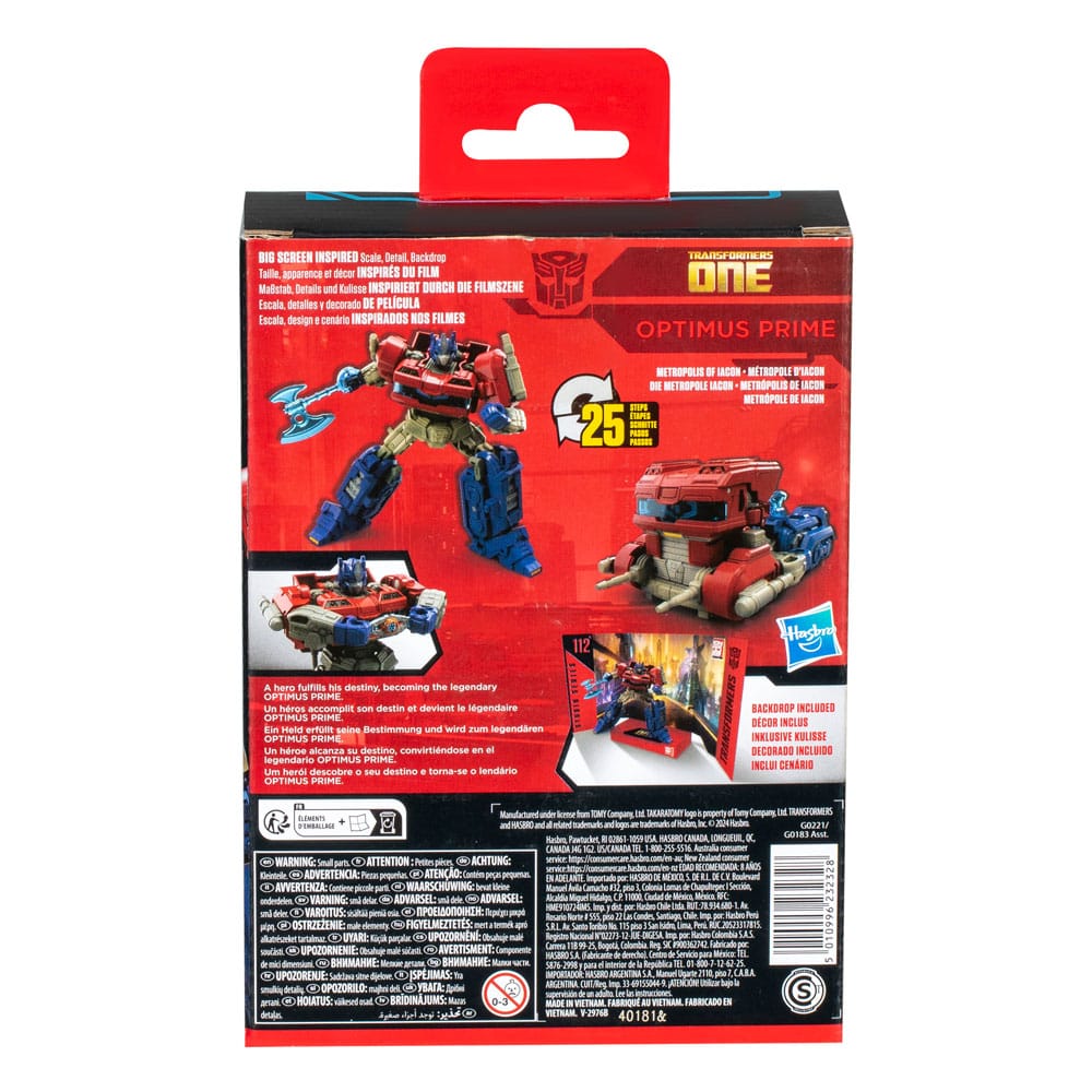Transformers One Studio Series Optimus Prime 11 cm Deluxe Class Action Figure